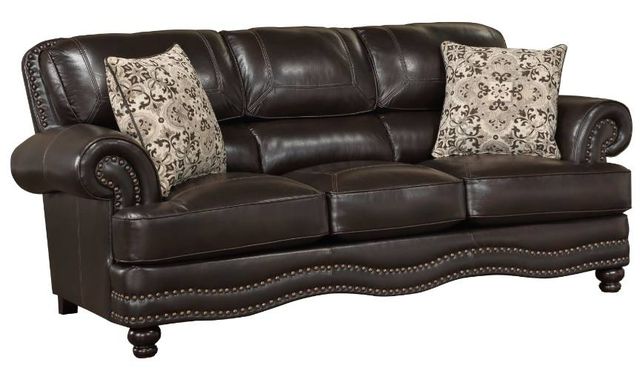 Homelegance® Milford Brown Sofa-0