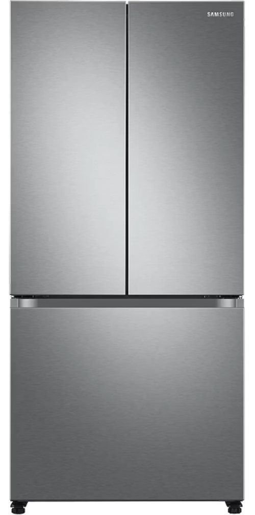 Samsung 17.5 Cu. Ft Fingerprint Resistant Stainless Steel Counter Depth French Door Refrigerator-0