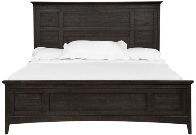 Magnussen Home® Westley Falls Graphite King Panel Bed Headboard-2