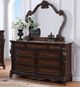 Furniture of America® Francione 4-Piece Dark Cherry Queen Bedroom Set-3