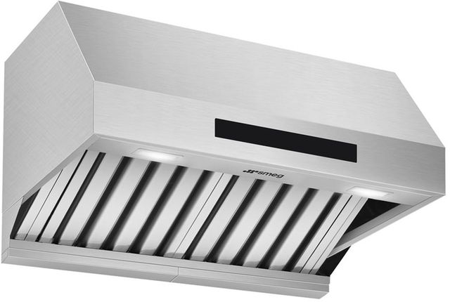 Smeg Classic 30” Stainless Steel Under Cabinet Range Hood-2