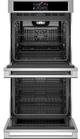 Monogram® Statement Collection 27" Stainless Steel Electric Built In Double Wall Oven-1