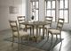 ACME Furniture Parfield Weathered Oak Round Dining Table-1