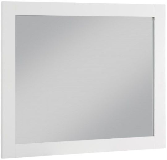 Meridian Furniture Monad White 44" Mirror-0