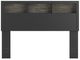 Signature Design by Ashley® Jonnifer Black/Gray Queen Bookcase Headboard-2