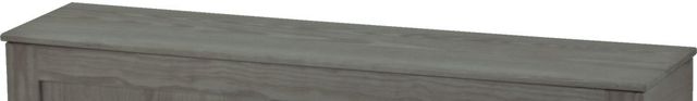 Crate Designs™ Furniture Graphite Wood Lacquer Top Storage Bench-1