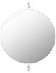 Surya Anastasya Antiqued Metallic/Silver 32" Accent Mirror-0