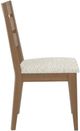 Canadel Gourmet 9223 Oak Washed Upholstered Dining Side Chair-2