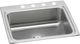 Elkay Lustertone® Classic Lustrous Satin 25" x 22" x 8-1/8" 4-Hole Single Bowl Drop-In Sink with Perfect Drain®-0