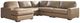 Benchcraft® Veronella 5-Piece Sahara Left-Arm Facing Sectional and Chaise-0