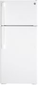 GE® 28" 16.6 Cu. Ft. ENERGY STAR® White Top Freezer Refrigerator-0