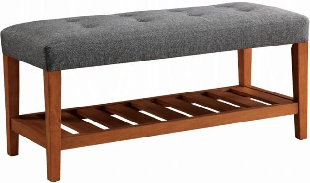ACME Furniture Charla Gray/Oak Bench-0
