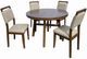 Crown Mark Blanche Brown Dining Table-1