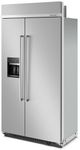 KitchenAid® 42 in. 25.1 Cu. Ft. Stainless Steel with PrintShield™ Finish Counter Depth Side-by-Side Refrigerator-2