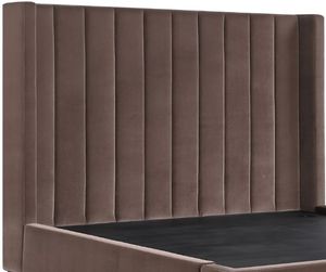 Steve Silver Co. Pearson Chocolate King Upholstered Headboard