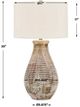 Uttermost® Dorothea Stone Gray Table Lamp-2