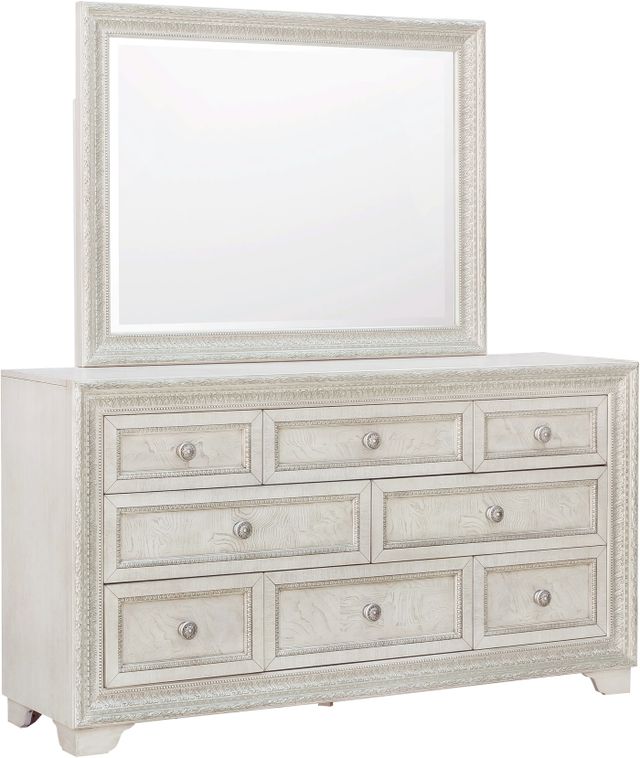 Pulaski™ Camila White Dresser Mirror-2