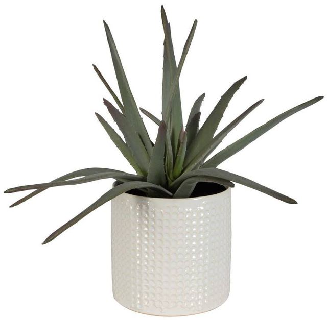 Uttermost® Taos Green/Ivory Aloe Centerpiece-2