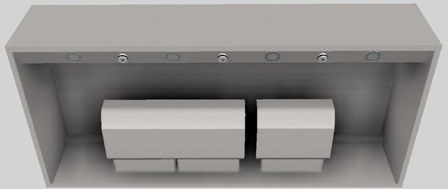 Vent-A-Hood® 54" Stainless Steel Wall Mounted Range Hood-3