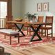 Corcoran Importation Zen 84" Wood Dining Table-4