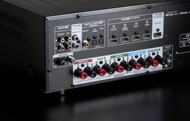 Denon® 5.2 Channel 8K Ultra HD AV Receiver-2