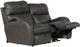 Catnapper® Angelo Gunmetal Leather Power Lay Flat Reclining Loveseat with Power Adjustable Headrest-1