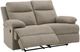 Signature Design by Ashley® Tarrant Mocha Manual Reclining Loveseat-1