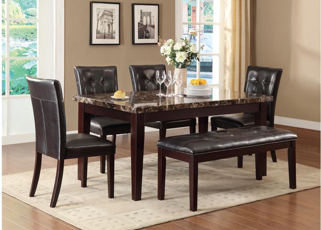 Homelegance® Teague Brown/Espresso Bench-1