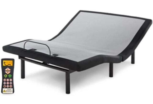 Sierra Sleep® by Ashley® 2-Piece 12" Hybrid and Better Adjustable Base California King Mattress Set-2