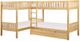Homelegance® Bartly Natural Pine Youth Twin Corner Bunk Bed with Twin Trundle-0