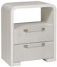 Vanguard® Furniture Cove Moonstruck/White Frost Nightstand-0