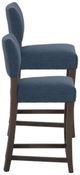 Linon Kimmy 2-Piece Cobalt Counter Stool-4