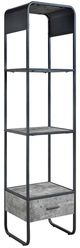 ACME Furniture Raziela Black/Concrete Gray Side Pier-0