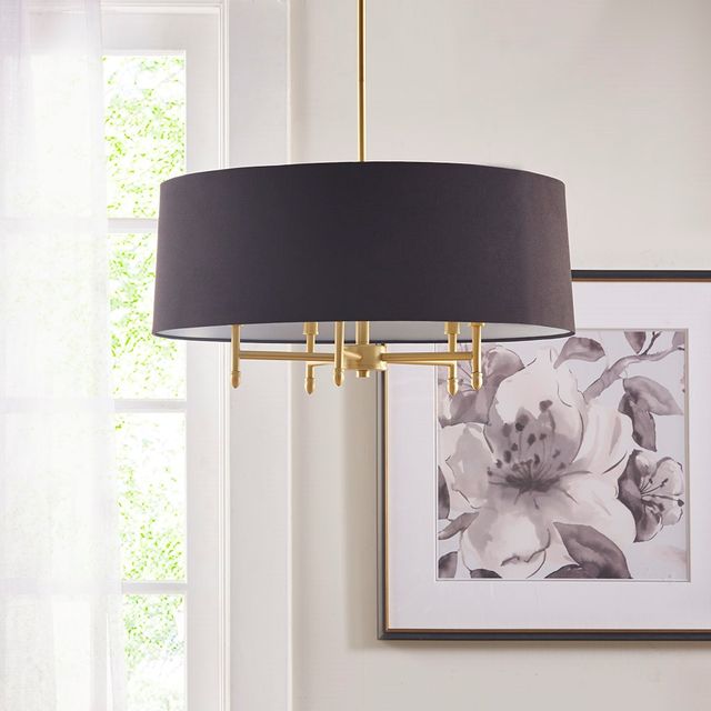 Olliix by Hampton Hill Presidio Plated Gold Chandelier-3