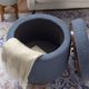 Linon Sunny Blue Storage Ottoman-4