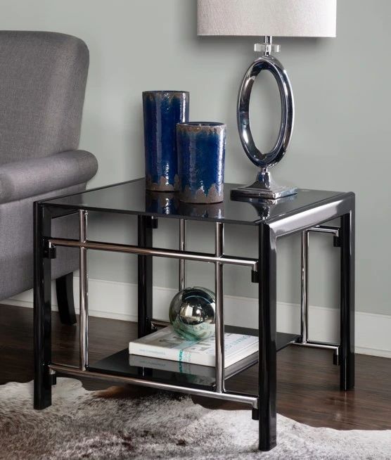 Powell® Black Coffee Table-1