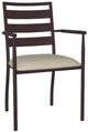 Amisco Customizable Tori Dining Arm Chair-0