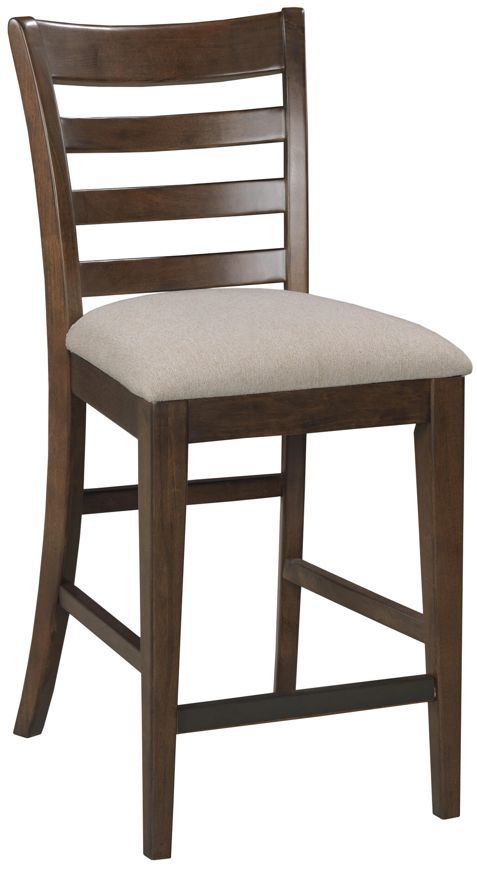 Kincaid® Kafe Mocha Tall Ladder Back Counter Stool-0