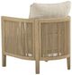 Signature Design by Ashley® Cool Days Beige/Gray Fabric/Wooden Outdoor Lounge Chair-2