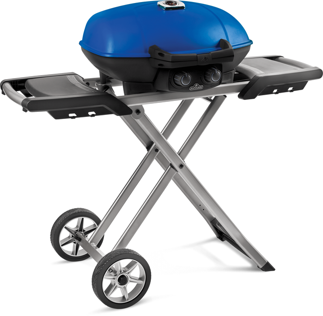 Napoleon TravelQ™ 2-Burner Blue Portable Liquid Propane Gas Grill-1