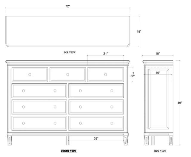 Bramble Customizable Hayward Dresser-1