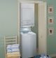 GE® Spacemaker® 3.6 Cu. Ft. White Electric Dryer-3