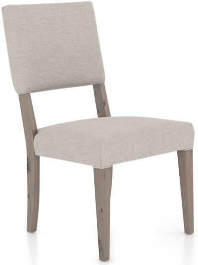 Canadel® Loft Weathered Grey Washed Upholstered Chair-0