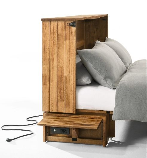 Night & Day Furniture™ Ranchero Bakar Queen Murphy Cabinet Bed-2