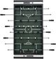 Elements International Clara Black Foosball Table-4