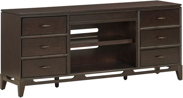 aspenhome® Sutton French Roast 65" Fireplace Console-0
