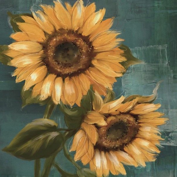 Classy Art Sunflower II by Conrad Knutsen Wall Art-0