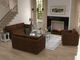 International Furniture Direct Vallarta Brown Accent Chair-1
