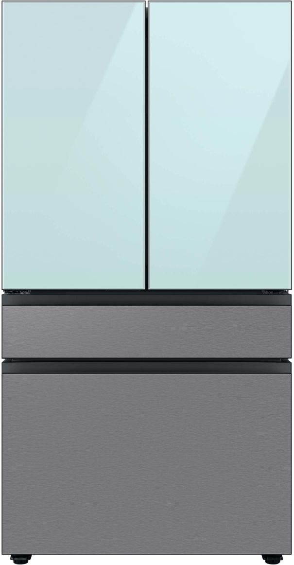 Samsung Bespoke 36" Stainless Steel French Door Refrigerator Bottom Panel-8