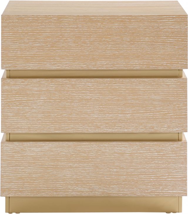 Meridian Furniture Zaylan Natural Nightstand-1